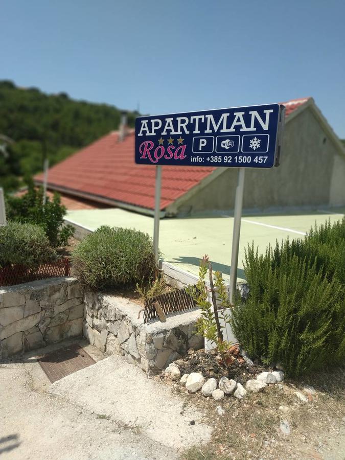 Apartman Rosa Lejlighed Skradin Eksteriør billede
